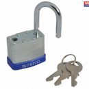 Faithfull Padlock Laminated Steel 3 Keys 40mm