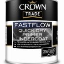 Crown Trade Fastflow Quick Drying Primer Undercoat White 2.5ltr