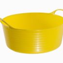 Gorilla Flexi Tub Small Shallow Yellow 15ltr