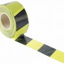 Barrier Tape Black & Yelow 70mm x 500mtr