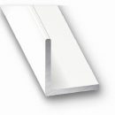 Corner White Lacquered Aluminium 15x15mm x 1mtr