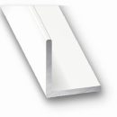 Corner White Lacquered Aluminium 20x20mm x 1mtr