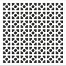 Perforated Screen Panel Arizona – White 1830 x 610  x 3mm