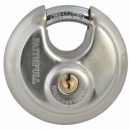 Faithfull Padlock Stainless Steel Discus 70mm