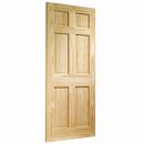 XL Colonial 6 Panel Clear Pine Internal Door