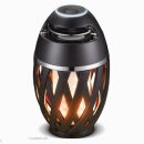 Luceco LED Flame Light with Bluetooth Speaker