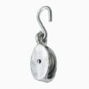Line Pulley Galvanised with Cast Wheel 38mm