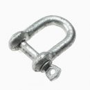 D Shackle Galvanised Untested 19mm (1)
