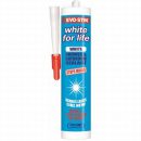 Evo-Stik White For Life Silicone Sealant C20