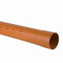 Perforated Underground Drainage Pipe PE 110mm x 6mtr