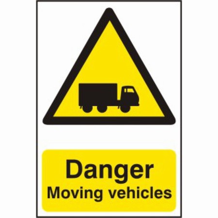 8396eb81-1e94-4f89-ba71-6533c5fdae0b_1.jpg Sign - Danger Moving Vehicles 600x400 - Image 1