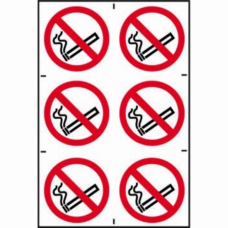 cee8eb07-c31f-4337-8b6d-6e40df454afd.jpg Sign - No Smoking (Symbol Only) 200x300 - Image 1