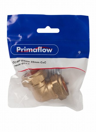 90001131_IP.jpg Primaflow Compression Elbow 22mm - Image 1