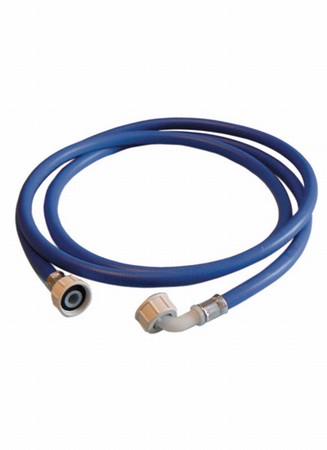 10036109_FO.jpg PrimaPack Washing Machine Hose - Blue 1.5mtr - Image 1