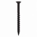 Timco Carcass Screw PZ2 CSK Black 4.0 x 45mm (500)