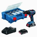Bosch GSB 18V-55 Combi Drill with 2 x 2.0Ah Batteries & 82 Acc’s