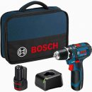 Bosch GSR 12v-15  Cordless Drill/Driver with 2 Batteries