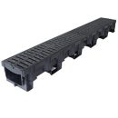 ACO HexDrain Channel with 2 HeelGuard Grates Class B 125