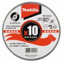 Makita Thin Cutting Discs 125mm (10)