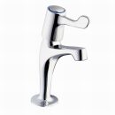 Deva Vitality Lever Pillar Taps Chrome