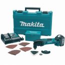 Makita DTM50RT1J3 18v LXT Multi Tool Kit with Accessories & Case