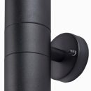 Luceco Azurar GU10 Up/Down Wall Light Black