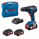 Bosch GSB 18V-55 Combi Drill with 3 x 3.0Ah Batteries