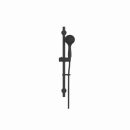 Croydex Nero 3 Function Shower Set Matt Black