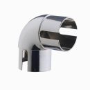 Rothley Handrail Tube Elbow 90deg Chrome 40mm