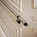 Rothley Handrail Kit Driftwood c/w Matt Black Fittings 3.6mtr