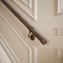 Rothley Handrail Kit Ebony c/w Ant Brass Fittings 3.6mtr