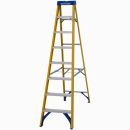 Werner Fibreglass Swingback Stepladder Trade 8 Tread