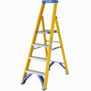 Werner Fibreglass Platform Stepladder Trade 4 Tread