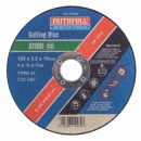 Faithfull Cutting Disc Stone Flat 100mm