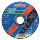 Faithfull Cutting Disc Stone Flat 115mm