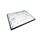 Manhole Cover D/S Galv 600x450mm Plastic Frame Pedestrian