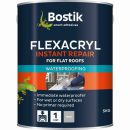 Bostik Flexacryl Instant Waterproof Roof Coating Black 5kg