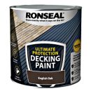 Ronseal Ultimate Decking Paint English Oak 2.5ltr