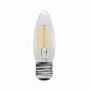 Bell LED Filament Clear Candle Dimmable – ES, 4000K 3.3 watt