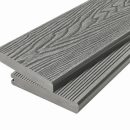 Cladco Reversible Bullnose Deck Board Stone Grey 25x150mmx4mtr