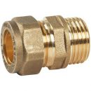 Compression Coupling Male Iron 15mm x 1/2in