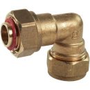 Compression Bent Tap Connector 15mm x 1/2in