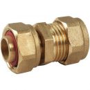 Compression Straight Tap Connector 22mm x 3/4in