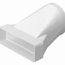 Domus Supertube 125 Round to Rectangular Adaptor