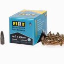 FIXT Performance Woodscrews ZYP 4.0x25mm (200)