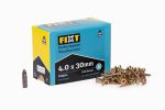 FIXT Performance Woodscrews ZYP 4.0x30mm (200)