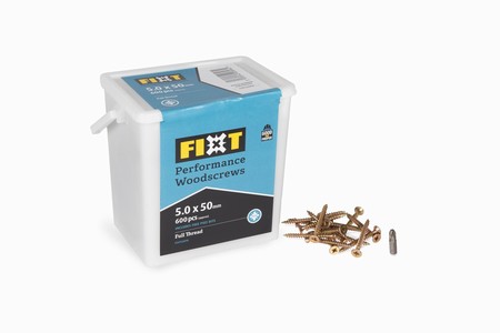 PS_5x50_gp_tub_01.jpg FIXT Performance Woodscrews ZYP 5.0x50mm Tub (500) - Image 1