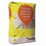 Weber Weberpral M Coloured Render Silver Pearl 25kg - Image 2
