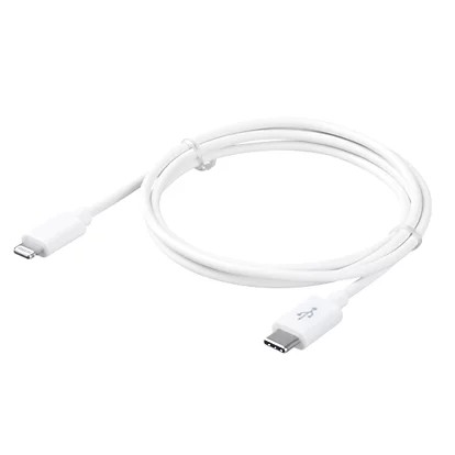 USB-C-L.webp Masterplug USB-C to Apple Lightening Cable 1mtr - Image 1