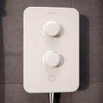 Aqualisa E2 Electric Shower Multifit White 8.5kw - Image 3